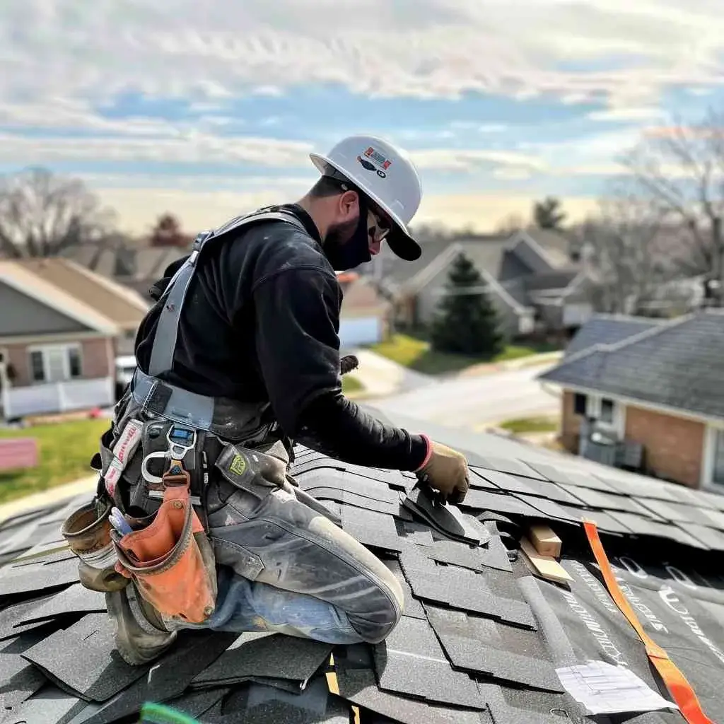 Apex Roofers doing roof checking and repair