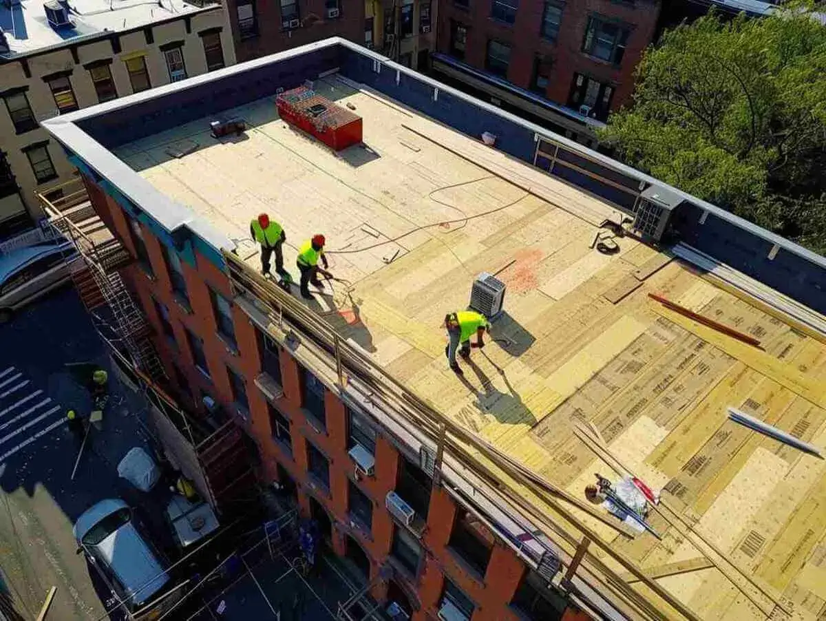 Image showing repaired Storm Damage Roof