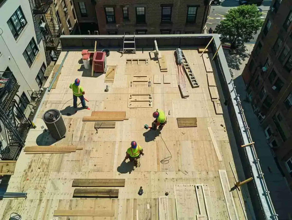 Image Showing commercial building with Premium Roof