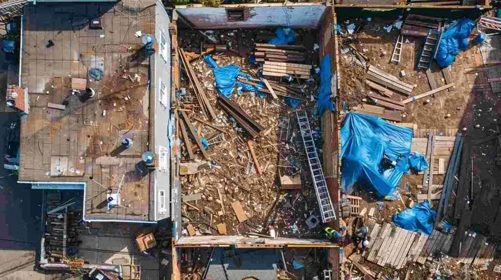 Apex Roofers shingle roof on a home